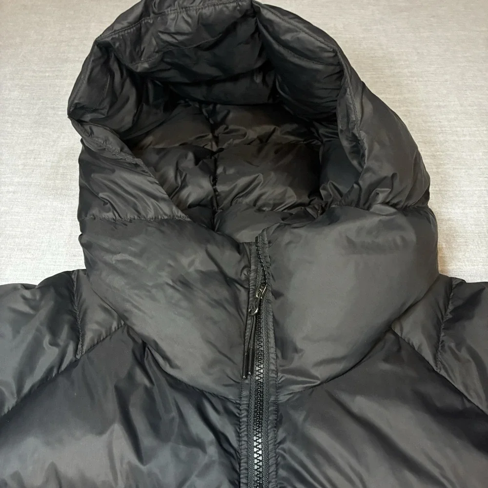 The North Face Men's Hooded 600 Fill Down Jacket Black XXL 2XL Coat Puffer
